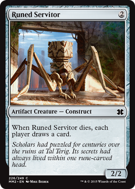 Runed Servitor - Modern Masters 2015 Spoiler