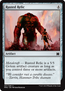 Rusted Relic - Modern Masters Spoiler