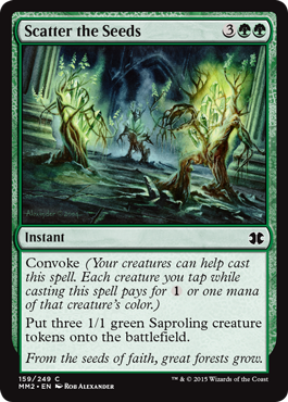 Scatter the Seeds - Modern Masters 2015 Spoiler