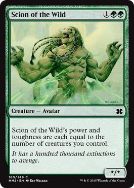Scion of the Wild - Modern Masters 2015 Spoiler