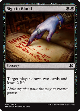 Sign in Blood - Modern Masters 2015 Spoiler