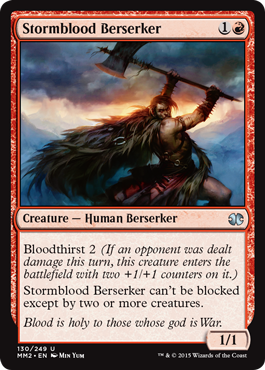 Stormblood Berserker - Modern Masters Spoiler