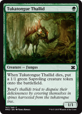 Tukatongue Thallid - Modern Masters 2015 Spoiler