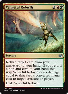 Vengeful Rebirth - Modern Masters 2015 Spoiler