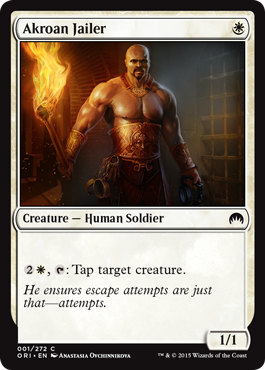 Akroan Jailer - Magic Origins Spoiler