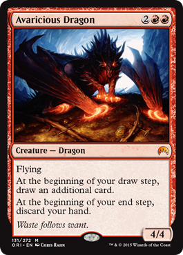 Avaricious Dragon - Magic Origins Spoiler