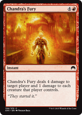 Chandra’s Fury - Magic Origins Spoiler