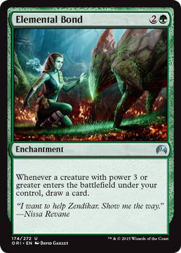 Elemental Bond - Magic Origins Spoiler