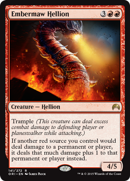 Embermaw Hellion - Magic Origins Spoiler