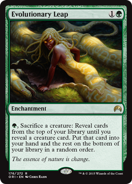 Evolutionary Leap - Magic Origins Spoiler