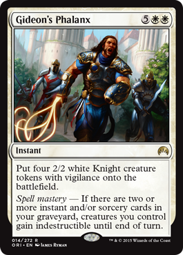 Gideon’s Phalanx - Magic Origins Spoiler