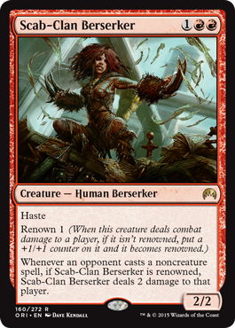 Scab-Clan Berserker - Magic Origins Spoiler