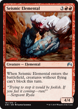 Seismic Elemental - Magic Origins Spoiler