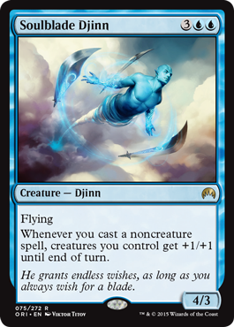 Soulblade Djinn - Magic Origins Spoiler