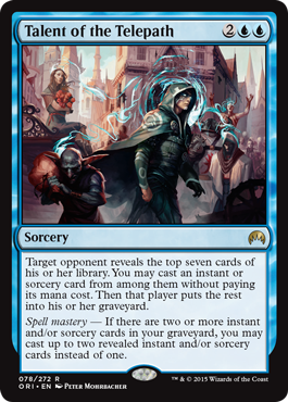 Talent of the Telepath - Magic Origins Spoiler