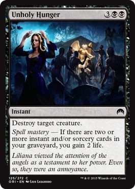 Unholy Hunger - Magic Origins Spoiler