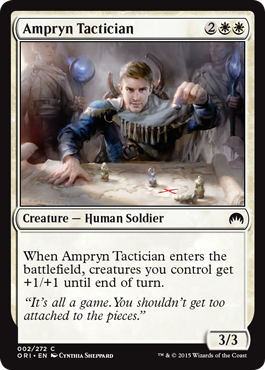 Ampryn Tactician - Magic Origins Spoiler