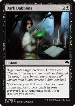 Dark Dabbling - Magic Origins Spoiler