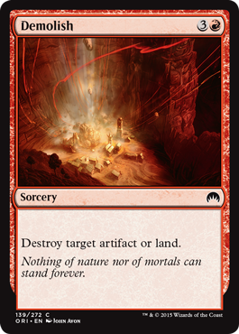 Demolish - Magic Origins Spoiler