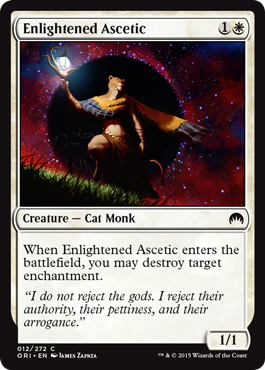 Enlightened Ascetic - Magic Origins Spoiler
