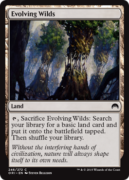 Evolving Wilds - Magic Origins Spoiler