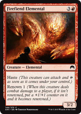 Firefiend Elemental - Magic Origins Spoiler