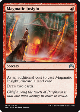 Magmatic Insight - Magic Origins Spoiler