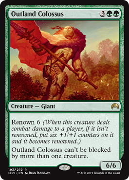 Outland Colossus - Magic Origins Spoiler