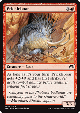 Prickleboar - Magic Origins Spoiler