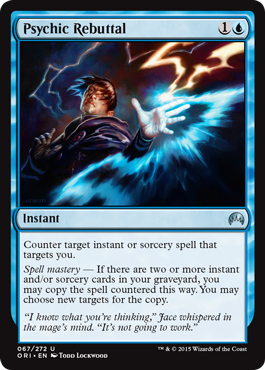 Psychic Rebuttal - Magic Origins Spoiler