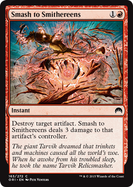 Smash to Smithereens - Magic Origins Spoiler