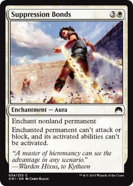 Suppression Bonds - Magic Origins Spoiler