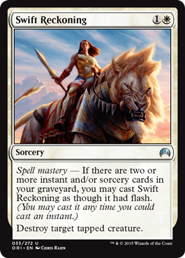 Swift Reckoning - Magic Origins Spoiler