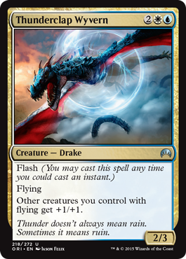 Thunderclap Wyvern - Magic Origins Spoiler