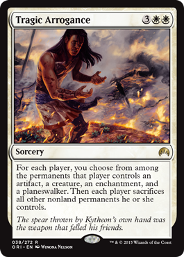 Tragic Arrogance - Magic Origins Spoiler