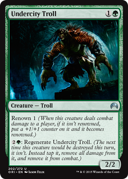 Undercity Troll - Magic Origins Spoiler