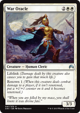 War Oracle - Magic Origins Spoiler