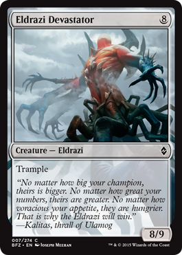 Eldrazi Devastator - Battle for Zendikar Spoiler