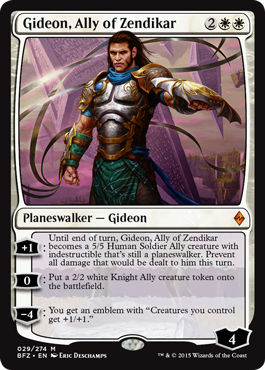 Gideon, Ally of Zendikar - Battle for Zendikar Spoiler