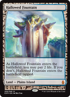 Hallowed Fountain - Battle for Zendikar Expeditions Spoiler