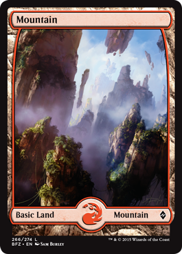 Mountain 3 - Battle for Zendikar Spoiler