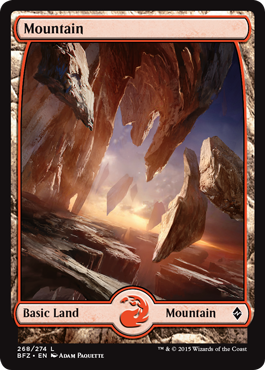 Mountain 4 - Battle for Zendikar Spoiler