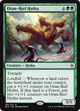 Oran-Rief Hydra - Battle for Zendikar Spoiler