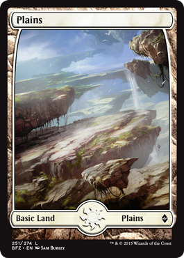 Plains 3 - Battle for Zendikar Spoiler