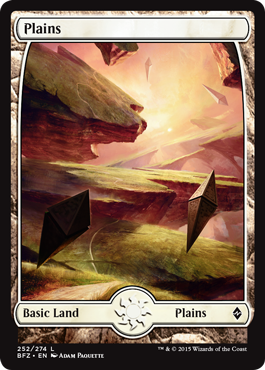 Plains 4 - Battle for Zendikar Spoiler