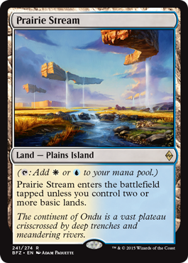 Prairie Stream - Battle for Zendikar Spoiler