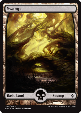 Swamp 2 - Battle for Zendikar Spoiler