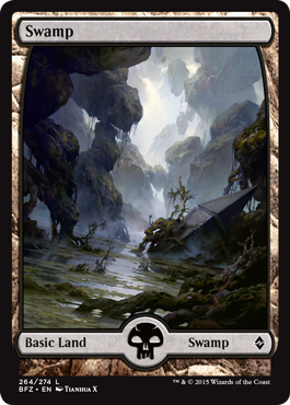 Swamp 5 - Battle for Zendikar Spoiler