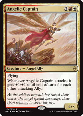 Angelic Captain - Battle for Zendikar Spoiler