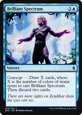 Brilliant Spectrum - Battle for Zendikar Spoiler